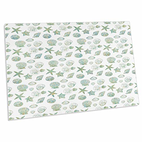 3dRose PS Beach - Desk Pad Place Mats 23x16 pulg