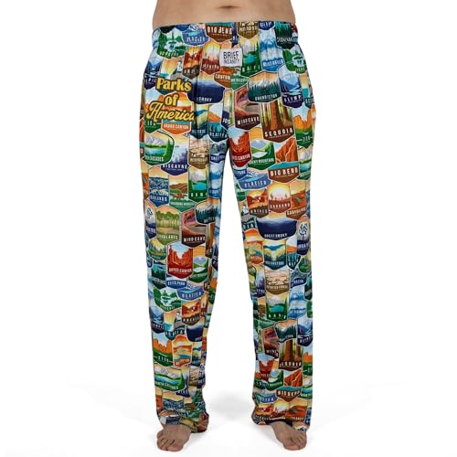 BRIEF INSANITY Lounge Pajama Pants - Comfy Lightweight Unisex Bottoms with Pockets - Soft Luxury Loungewear for Men & Women