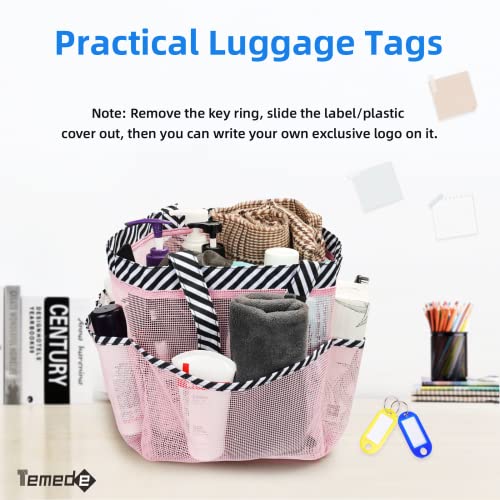 Bolso de Malla para Carrito de Ducha, Cesta Grande para Carrito de Ducha Portátil, Secado Rápido Azul - Imagen 36 de 37