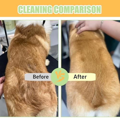 2 Stück Fellblitz Bürste, Selbstreinigende Haustierbürste, Katzen Bürste Fellbürste Knoten- und Verwicklungs-Detangler Cat Hair Brush with Release Button für Lang-und Kurzhaarpflege
