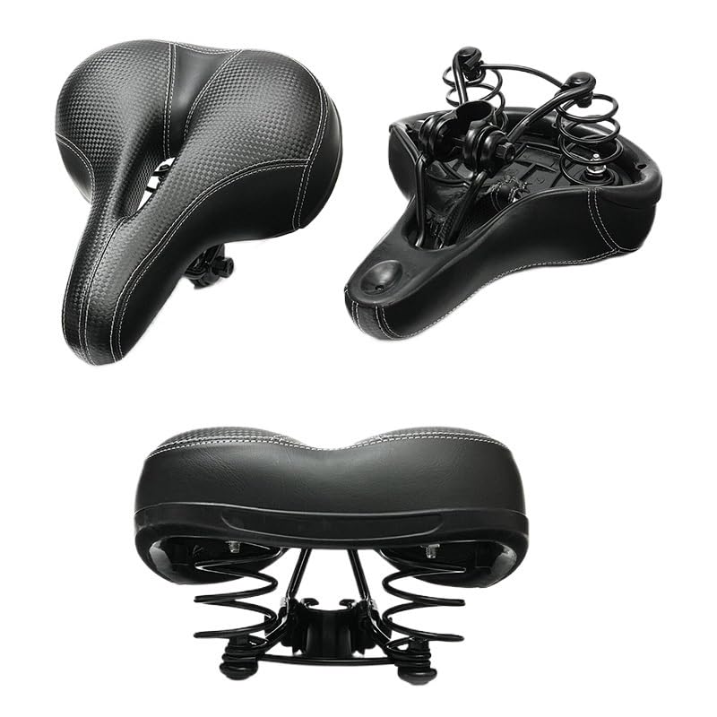 Siège de vélo confortable pour soulager le dos avec coussin souple