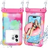 Niveaya Tie Dye - Bolsa impermeable flotante para teléfono,