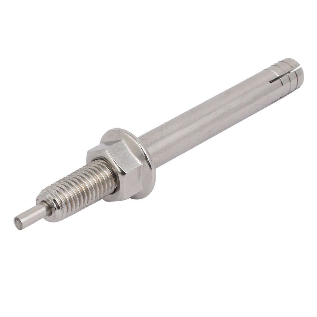 Aexit 12mm Dia fastener 120mm Length Stainless Steel Pin-Fier Hex Nut Expansion Drive Anchor Model:70as456qo743