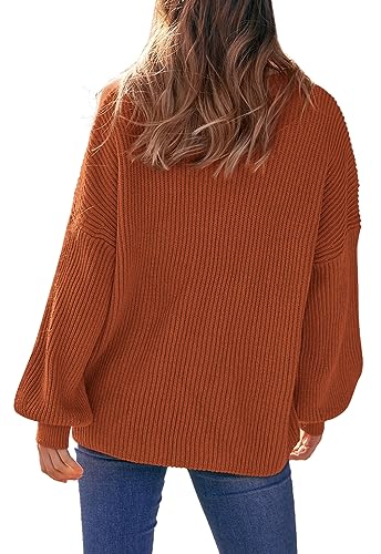 PRETTYGARDEN Womens Sweaters Fall 2025 Oversized Chunky Knitted Pullover Sweater Casual Long Sleeve Crewneck Cute Sweaters2
