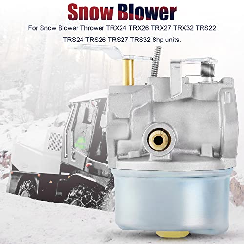 Qazaky 640052 Carburetor Compatible With Tecumseh 640349 640054 640058 640058A Hmsk80 Hmsk85 Hmsk90 Hmsk100 Hsmk110 Lh318Sa Lh358Sa 8Hp 9Hp 10Hp Snow Blower Thrower Generator Chipper Shredder 50-659 #TOP5