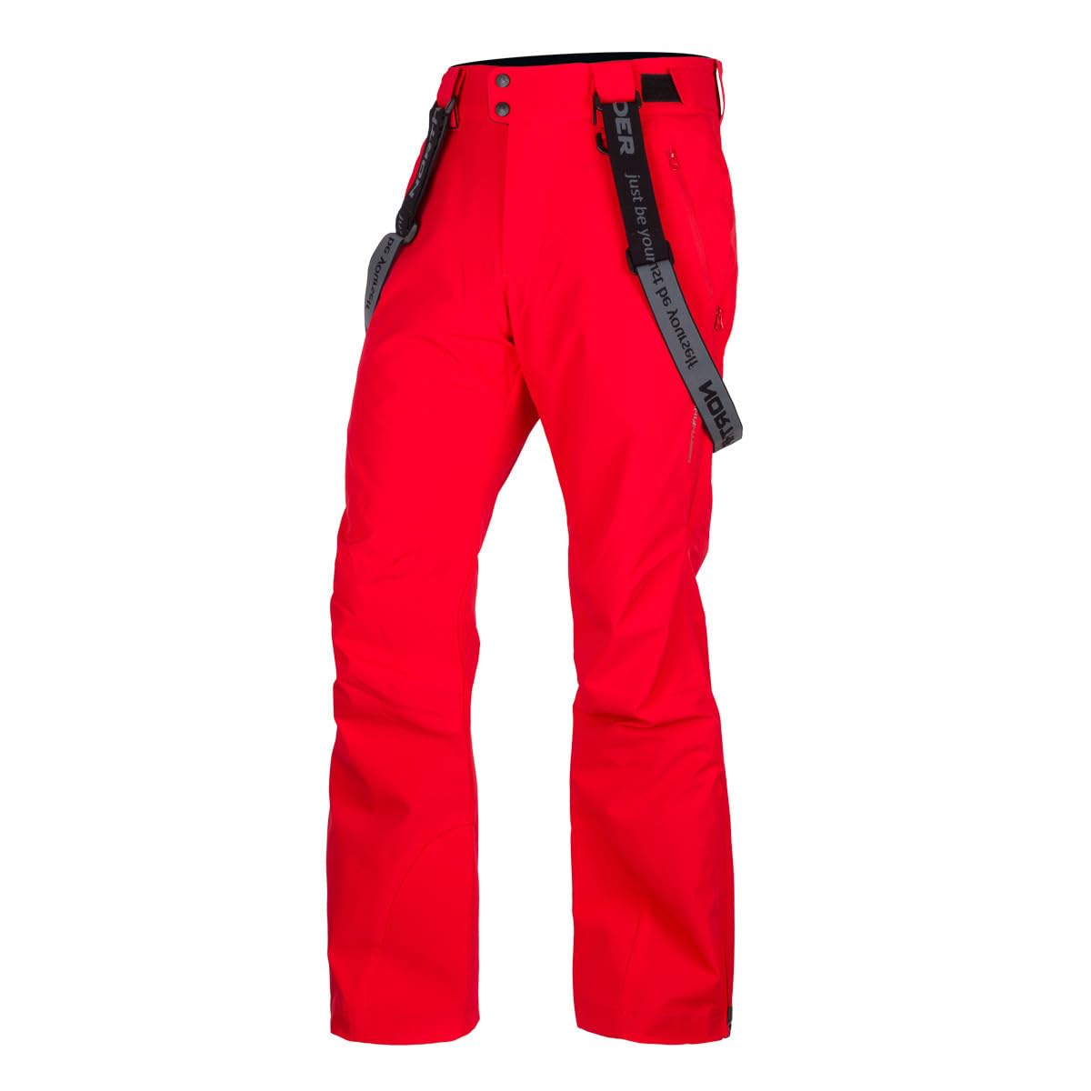NORTHFINDER Bequeme Herren-Skihose im regulären Schnitt mit abnehmbaren Trägern Wilfred