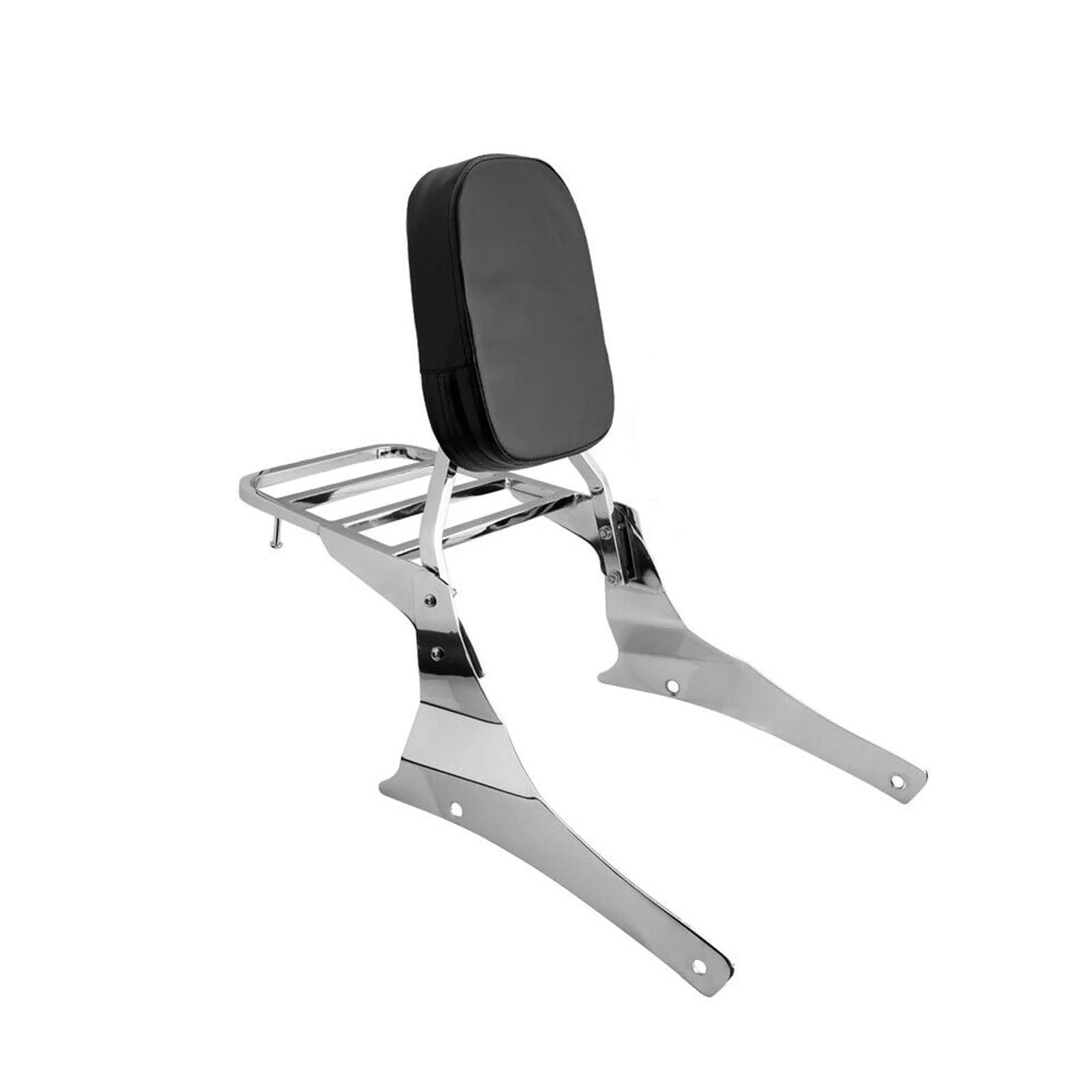podkładka na oparcie Bagażnik motocyklowy Sissy Bar z oparciem tylnym, pasujący do Suzuki Intruder/Volusia C800 C800C VL400 VL800 2001-2011 Motocyklowe podpórki pod plecy