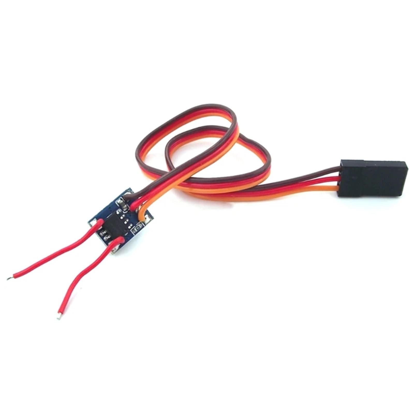 para Control Cabrestante Placa Circuito Cepillo Bidireccional Positivo Negativo Engranaje Dirección Rotación Continua 360 ​​Grados Camiones RC Controlador ESC