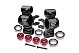 Package includes : Knuckle arms-2pcs ; Grade 12.9 Black round head screws 3x20-2pcs ; M15x1x10 POM Aluminium-4pcs ; Bearing 6x16x5-2pcs ; Bearing 12x21x5-2pcs.