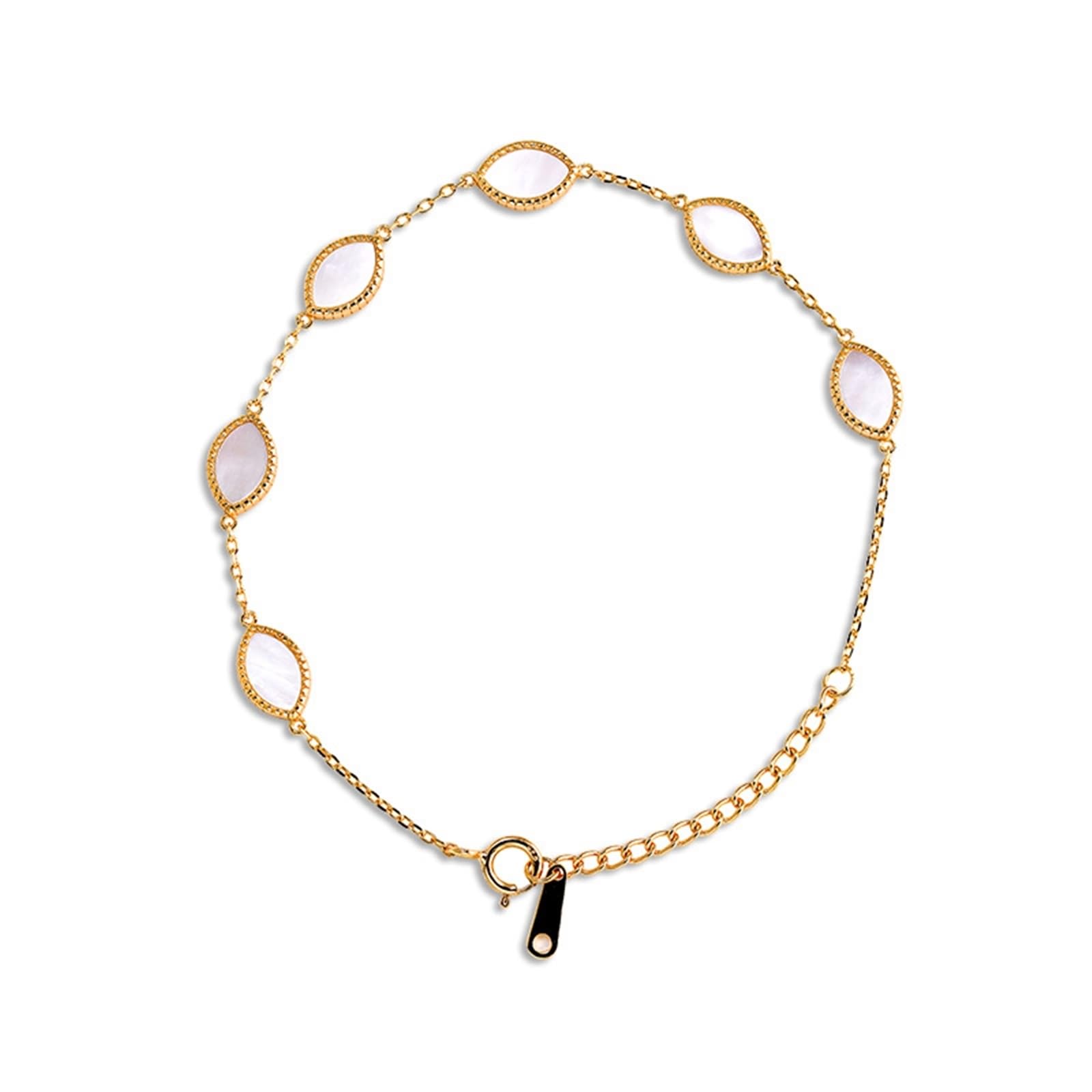 Armband Gold 9K/14K/18K Echt, Klassiker Armreifen Au 375/585/750 Gelbgold
