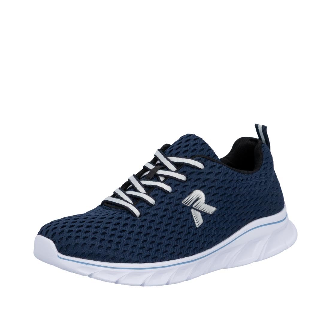 Rieker Women's 54000 Low Trainers, Blue, 41 EU