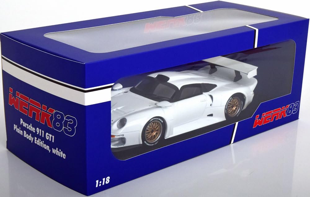 Amazon | Werk83 1/18 Porsche 911 GT1 PLAIN BODY VERSION 1996