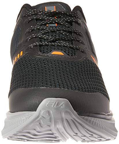 Tênis Racer Move, Fila, Masculino, Preto/Laranja Flúor/Grafite, 40