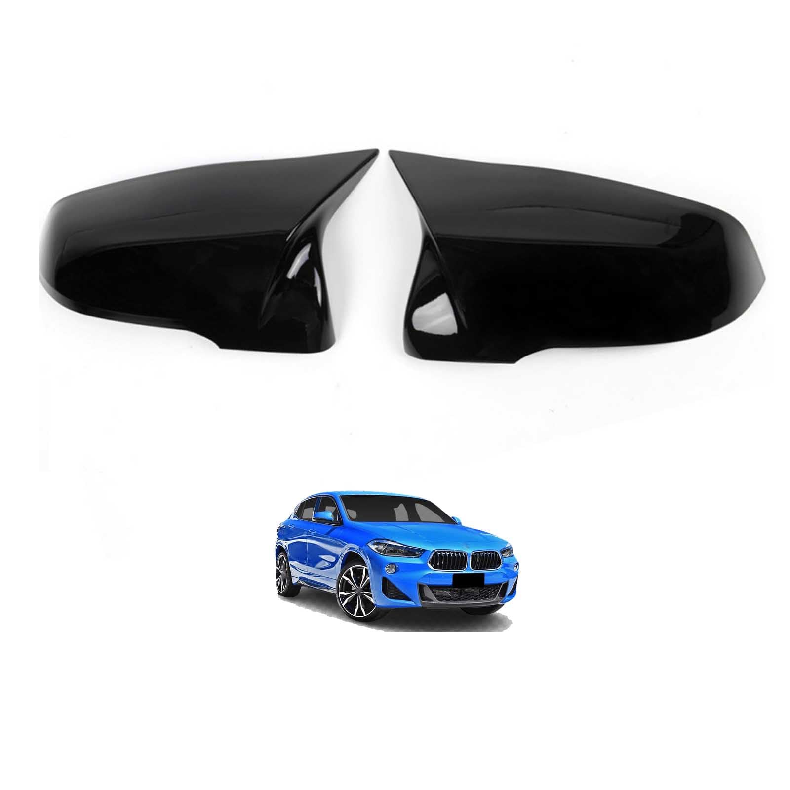 Amazon.com: 1 Pair Side Mirror Cover Replacement for BMW X2 F39