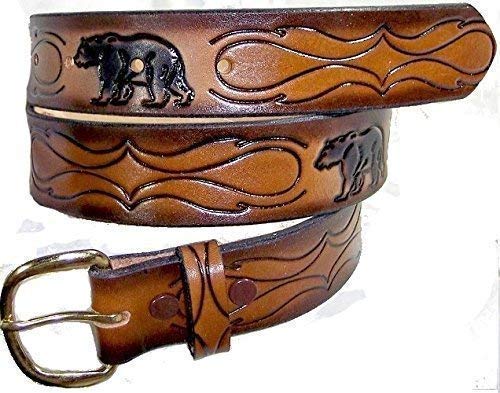 custom made leather belts