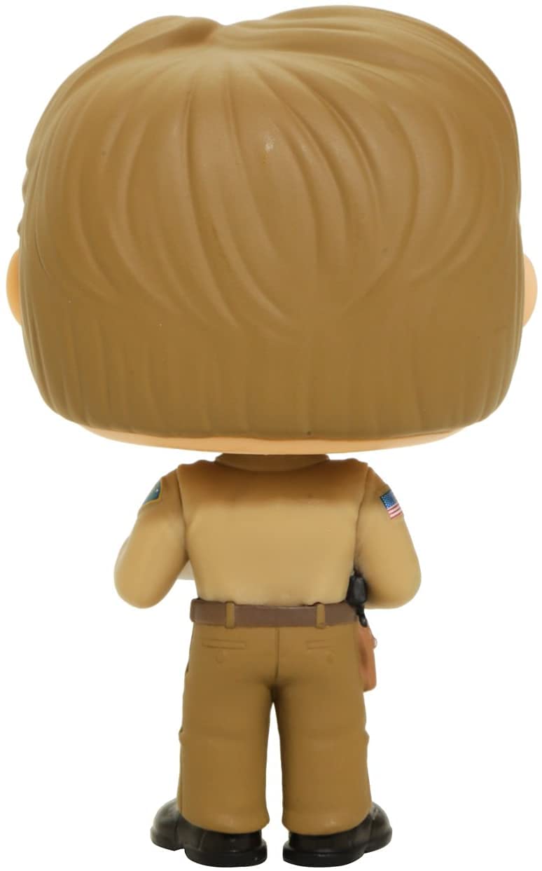 Pop Stranger Things - Chief Hopper with Donut Limited Edition Chase Funko ! Figurka winylowa (w zestawie z kompatybilnym etui ochronnym)