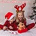 Imagen de MOPQMKT Reno de Navidad Almohada Juguete 25CM Venado Peluche Juguete Xmas Peluche Juguete Navidad Reno Peluche Almohada Muñeco Regalo para Niños Colección de Niños Decoración del Hogar 12 Pulgadas