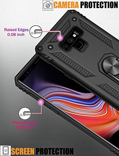 Coque pour Samsung Galaxy Note 9 Noir housse de protection rigide anti-rayure - 4