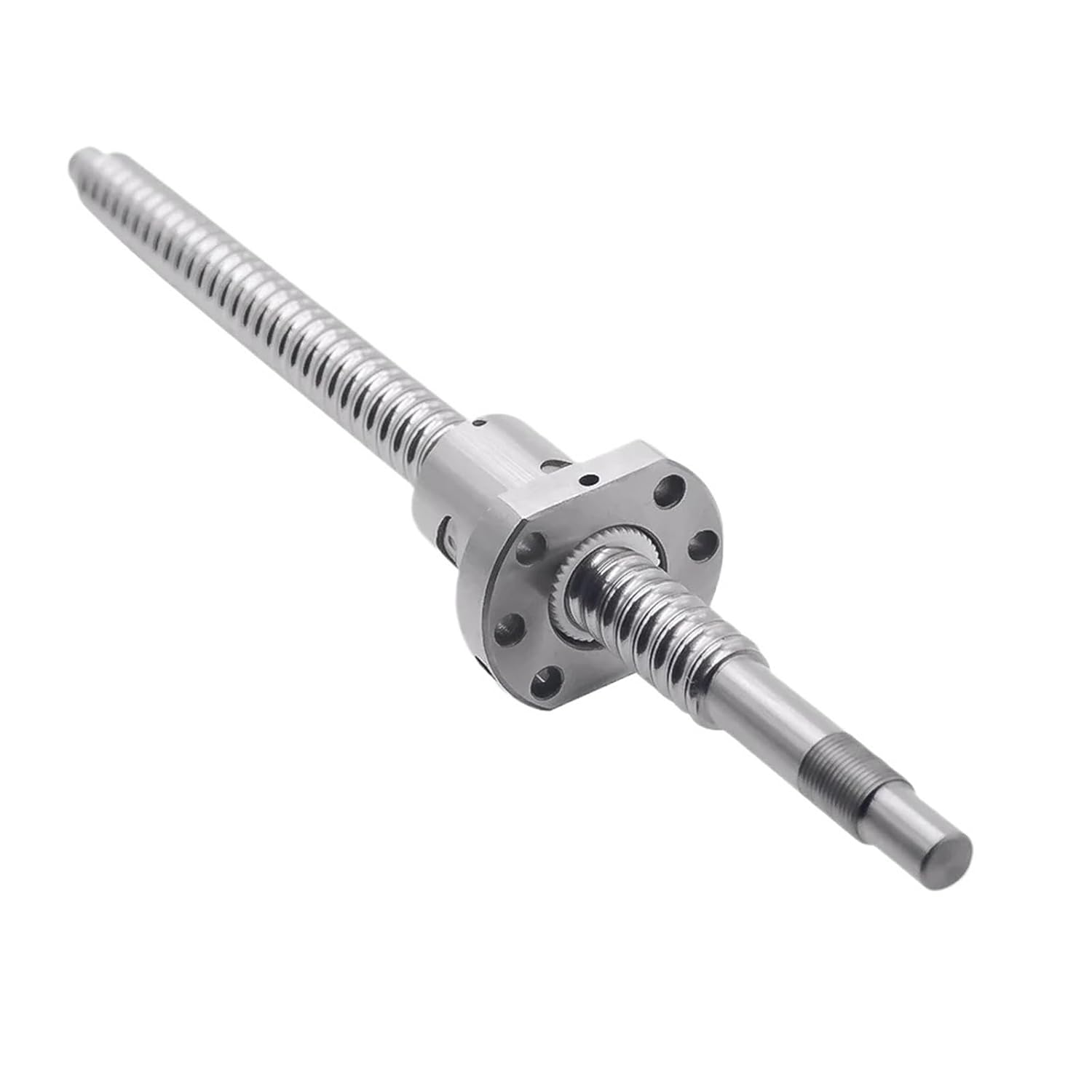 Linear Motion Ball Screw Machine Parts SFU1605 200 300 350 400 500 600 800 1000mm Ball Screw C7 1605 Flange Single Ballnut BK/BF12 RM1605 End Machined(650mm)