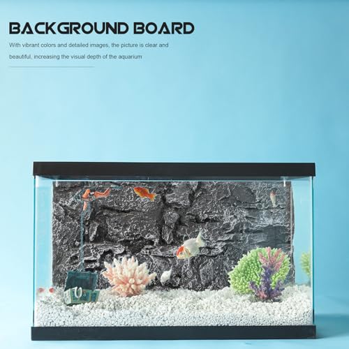 Fondo de terrario 3D ultraligero simulación roca para tortugas 6