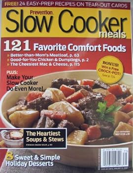 Paperback Slow Cooker Meals (Prevention) Book