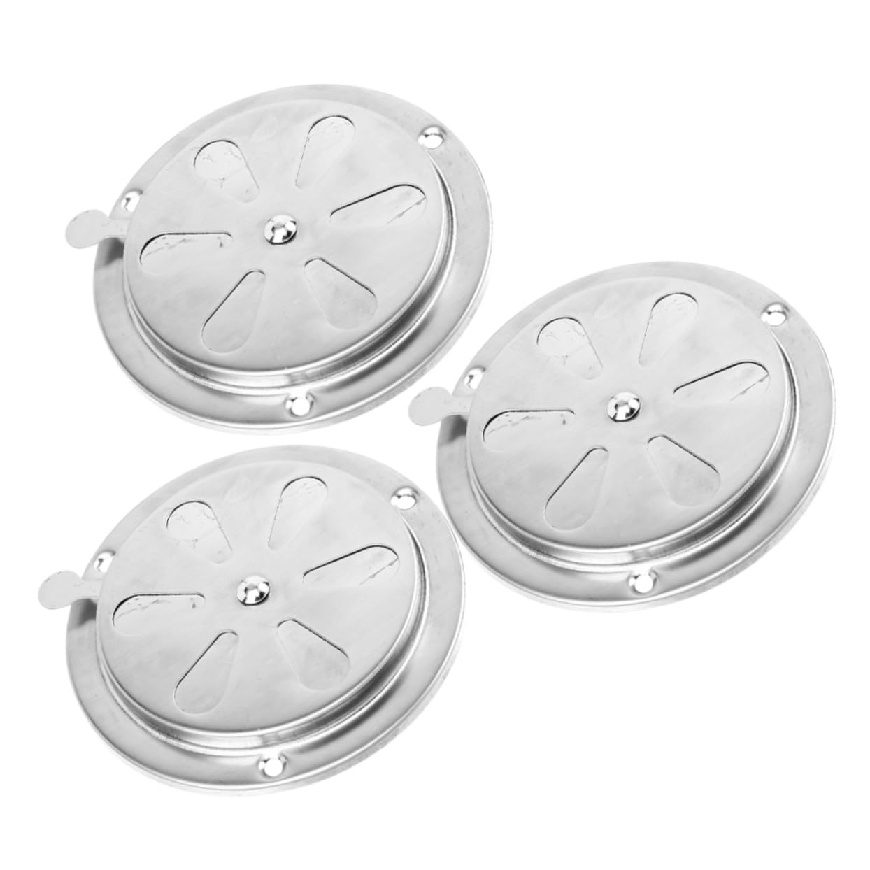 SOLUSTRE Boat Stainless Steel Accessories Marine Wire Cable Vent Cover Stainless Steel Air Damper for Dryer Vent Cover outside