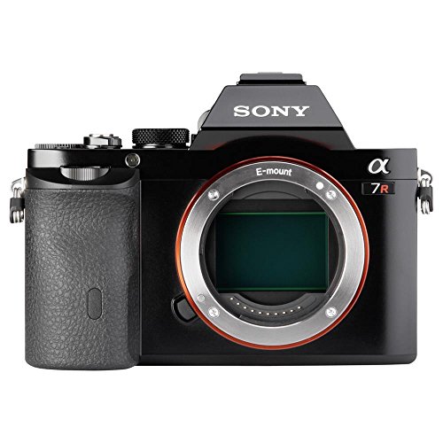 Sony ILCE7RB Full Frame Compact System Camera Body (36.4 MP, Faster Intelligent Auto Focus, 3.0-inch Tiltable LCD, XGA OLED Tru-Finder) - Black