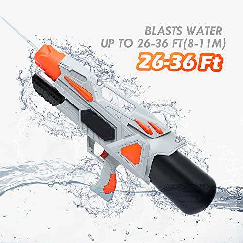 image for Tinleon Water Gun for Adults Kids: Water Blaster Super Squirt Gun 2200