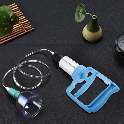 Didiseaon Handheld Vacuum Cupping Therapy Pump Adjustable Manual Suction Device for Massage Compatible with Various Cupping Effortless Cleaning and Versatile Use miniatura 7