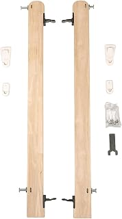 Safetots Wooden Multi Panel Barrier and Play Pen, Wall Mounting Kit, Natural, Wood, Wall Mounting Kit for Multi Panel Barrier