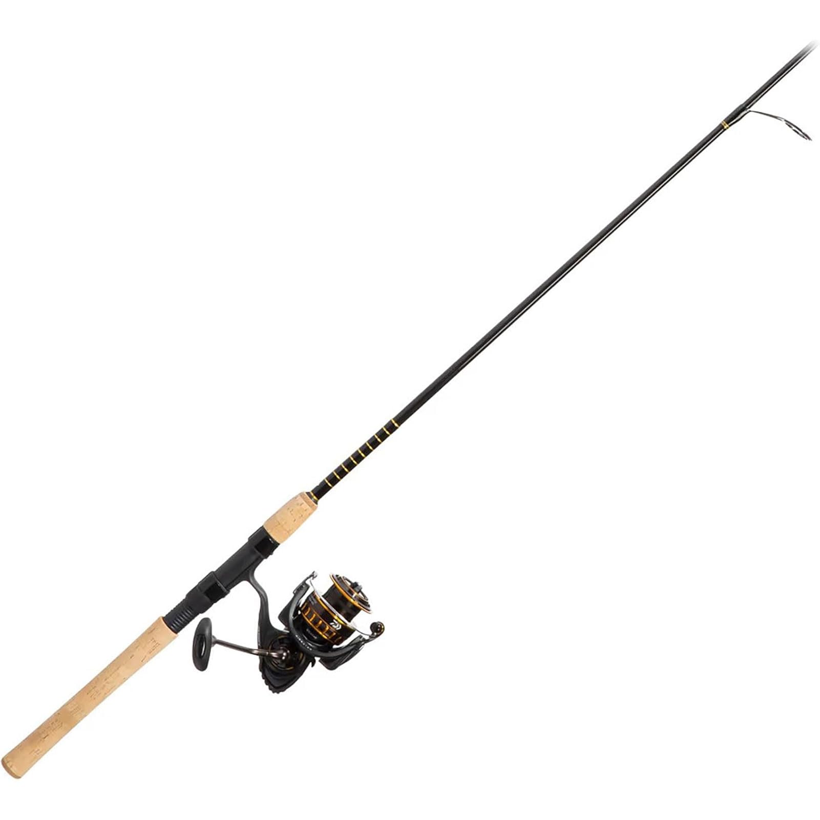 DaiwaBG4500/701MH BG Saltwater Pre-Mounted Combo, 4500, Spinning, 6+1 Bearing, 7' Rod, 1Piece