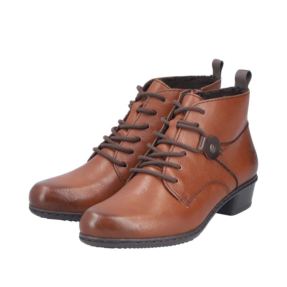 Rieker Y0742-24 Damen Ankle Boot Synthetik braun braun