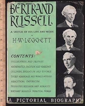 Hardcover Bertrand Russell, O. M. , by H. W. Leggett Book