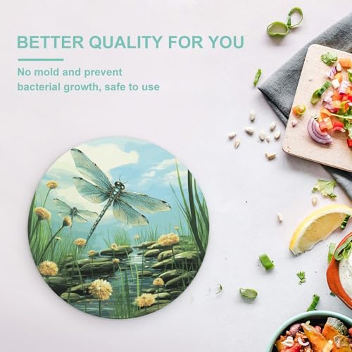 Planche à découper en verre durable résistante aux rayures pour table de cuisine