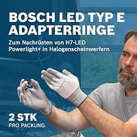 Bosch LED Adapterringe Typ E zur Nachrüstung von H7-LED Powerlight+ in Halogen-Scheinwerfern, 2 Stück – Ansicht 3
