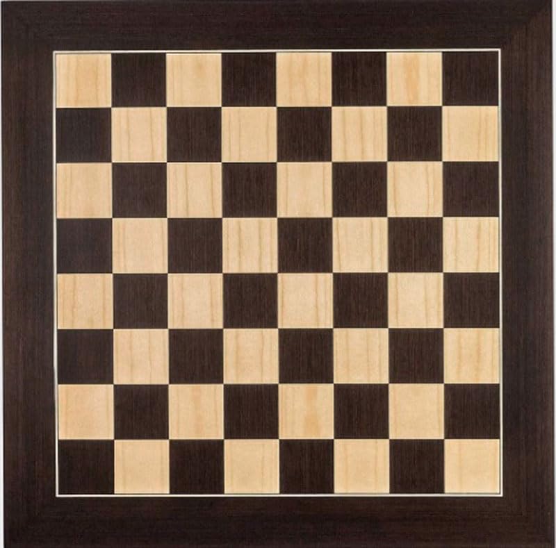 Tablero de ajedrez Wengé 50 cm. Casillas 50 mm