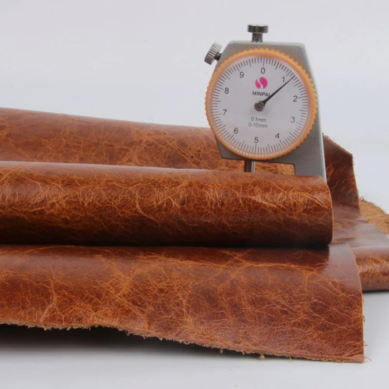 Piel de vaca de grano real marrón de calidad A cuero genuino suave piel de becerro de vaca espelta entera para decorar