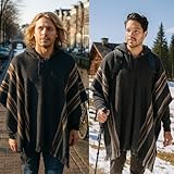 Zoom IMG-2 gamboa poncho uomo cappotto giacca