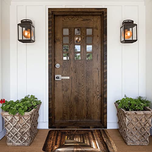 Vucemi Salt Mine Printed Doormat Outdoor Indoor Rugs Durable Door Mats Absorben Rubber Backing Non-Slip Welcome Mat - 16X24In #TOP5