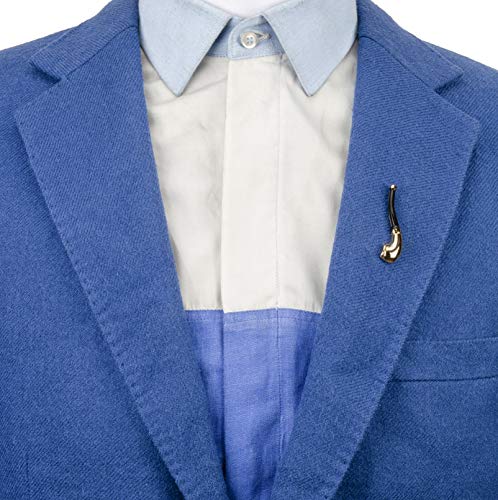 Spilla a forma di tubo da fumo del cavaliere per