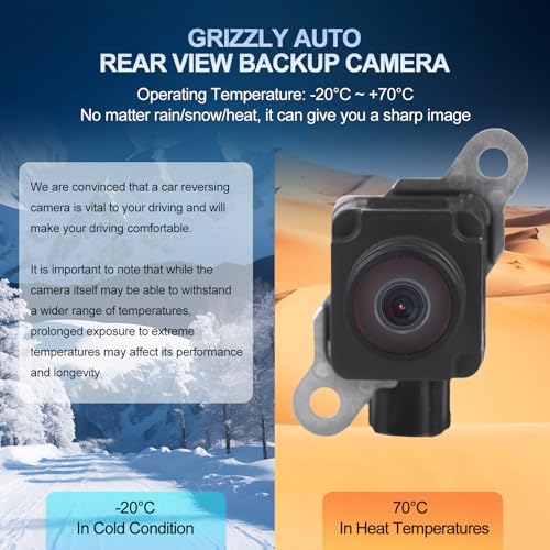 Image of Rear View Backup Camera Replacement for Dodge 2015 2016 2017 Viper 2013-2014 SRT 2013-2017 Ram 1500 2500 3500 4500 SRT for Chry 200 3L 3.6L V6 6.4L V8 Parking Assist Camera 56038978AL