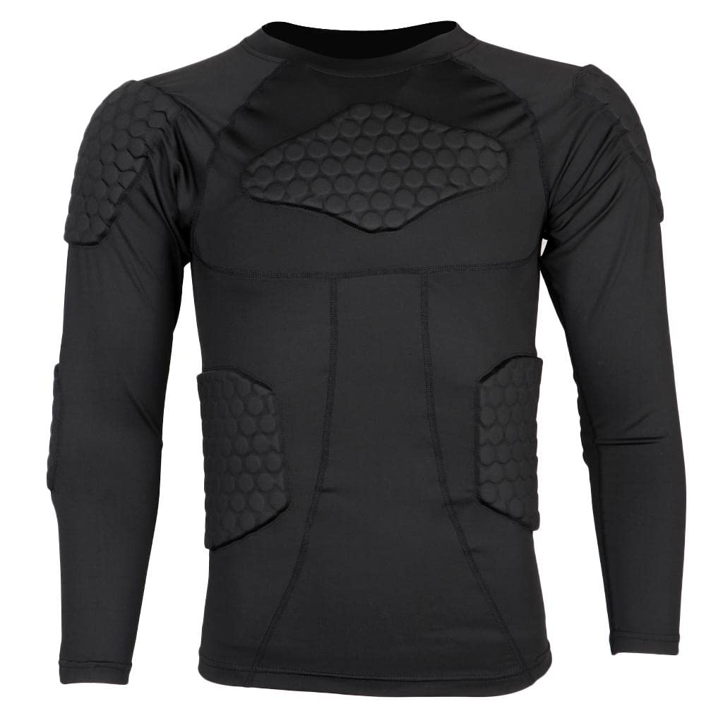 Enakshi® Mens Compression Shirts Cycling Tight Fitness T-Shirt Long Sleeve XXL|Sporting Goods | Fitness Running & Yoga | Clothing & Accessories | Mens Clothing | Compression & Base Layers-image-20