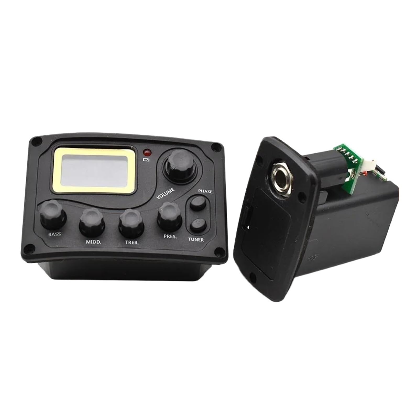Equalizzatore EQ Pickup Piezoelettrico Per Preamplificatore Per Chitarra A 4 Bande Da 10 Set Per Chitarra Acustica
