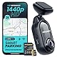 Nextbase Piqo 2K Dashcam Auto + 32GB SD Karte | Kompakte QHD Autokamera ohne Display | 1440p Auflösung, App-Steuerung, Parküberwachung & Loop-Aufnahme