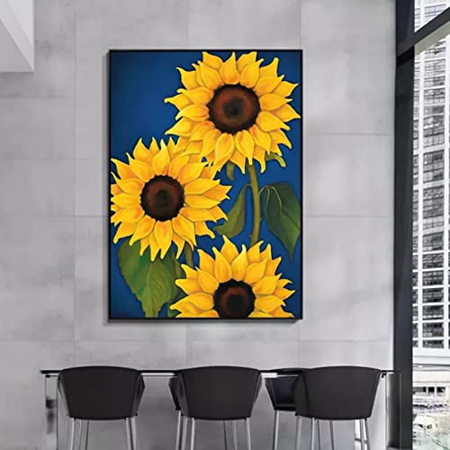 Peinture sur toile nordique pour habiller un mur vide