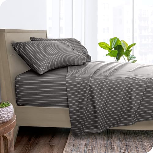 Bare Home Queen Sheet Set - Luxury 1800 Ultra-Soft Microfiber Queen Bed Sheets cover