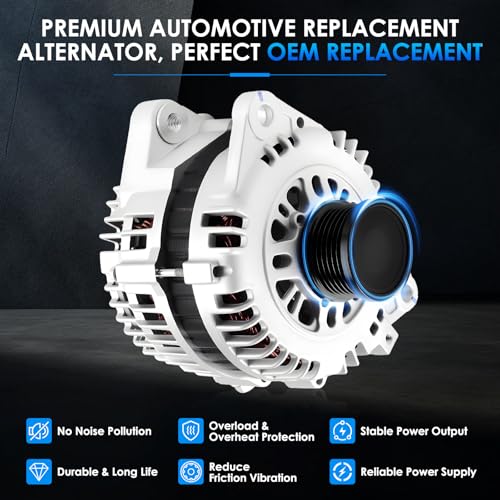 HAYIAUTO 11163 Car Alternators Fit for Nissan Rogue 2008-2012, X-Trail 2005-2006 2.5L Automotive Replacement Alternator 23100AU400, 23100AU40D, 11163N, LR1110713 by HAYIAUTO - Used condition - Image 6