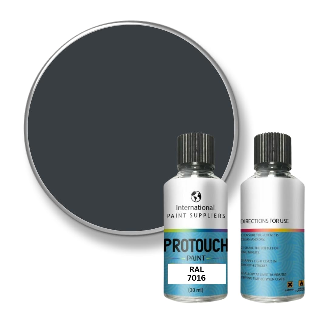 PROTOUCH 30ML uPVC, PVC, PVCu BRUSHABLE TOUCH UP PAINT - RAL 7016 Anthracite Grey - Matt Finish