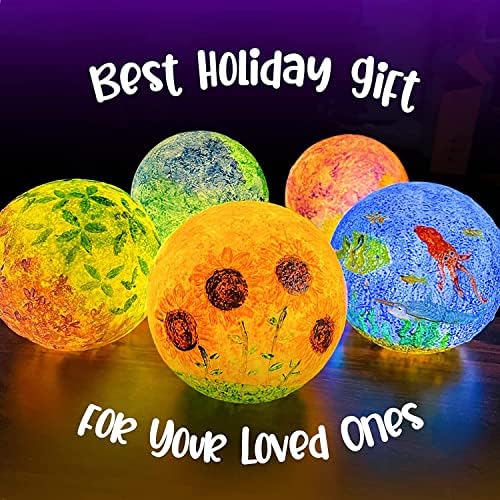 Paint Your Own Moon Lamp Kit, DIY 3D Lava Lamp Moon Night Light for Kids Painting Kits,Space Toys Night Light Creativity Arts & Crafts Kit for Teens Gifts Birthday Gift Ages 3 4 5 6 7 8 9 10 11 12+ 6 51RSEcTv2ML. AC