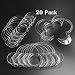 Standard Dental Mouth Opener (Set of 20 Pieces) - Cheek and Lip Retractor - Clear Medium Size